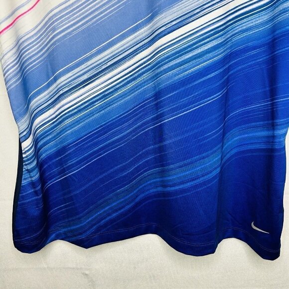 Nike Golf Tour Performance Polo Women XL Multicolor Golf Tennis Dri-Fit Logo - Picture 5 of 7